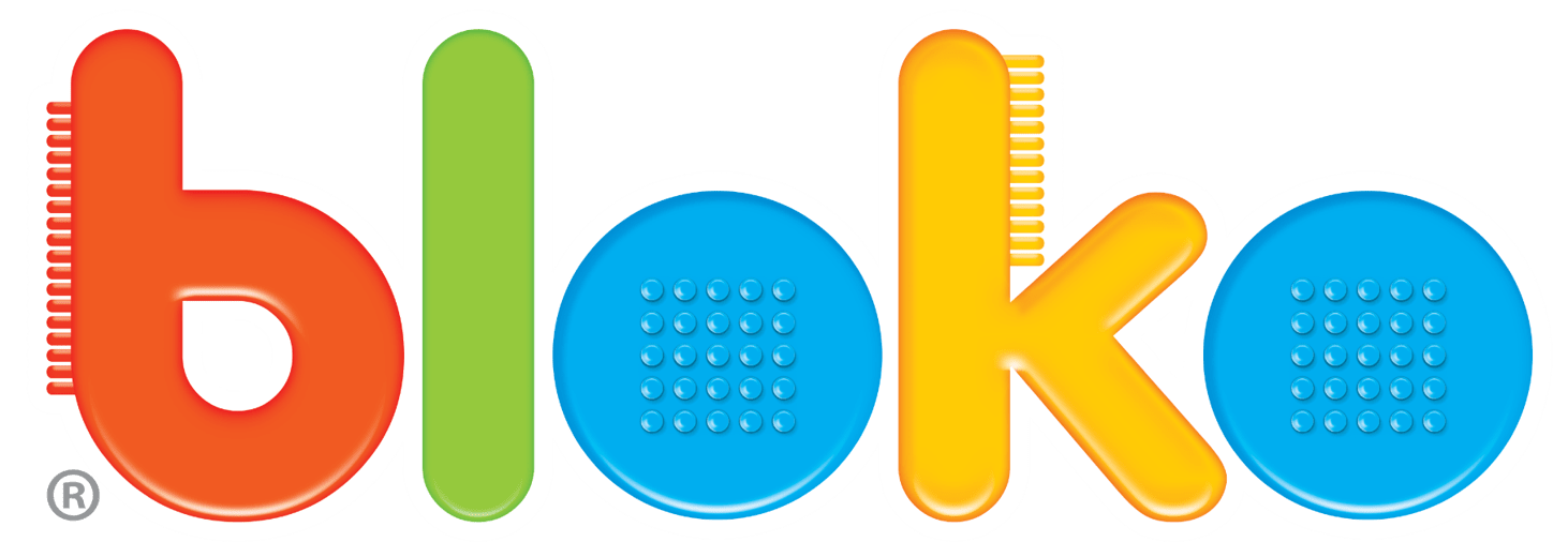 Multi Colour BLOKO Bloko503510 100 Pieces Construction Tooth Blocks Box 